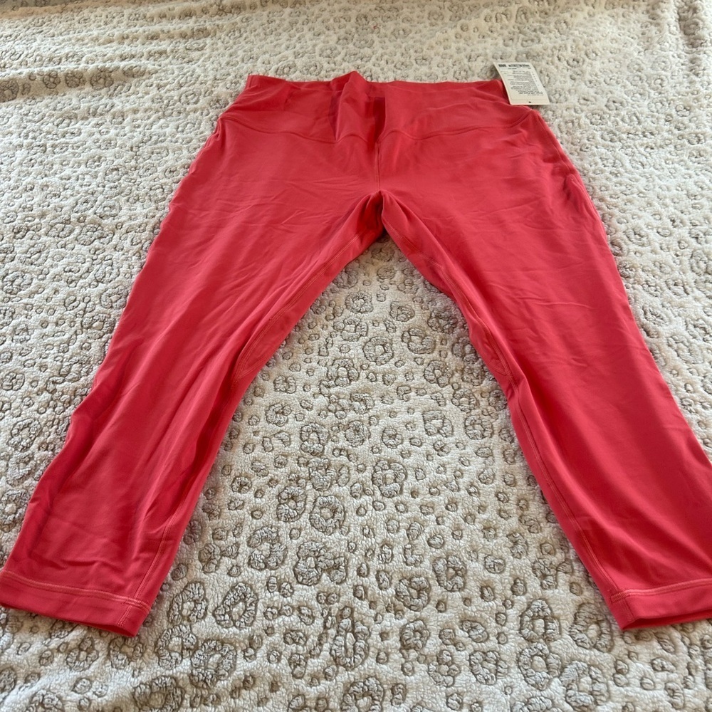 NWT Lululemon Align Highrise 25” Women’s Size 20 Vibrant Leggings - Picture 2 of 7